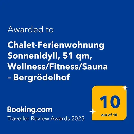Chalet-ferienwohnung Sonnenidyll, 51 Qm, Wellness/fitness/sauna - Bergroedelhof Apartment Feilitzsch