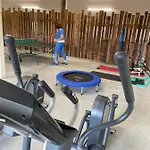 Im Chaletstil Sonnenidyll 51 Qm Wellness Fitness Sauna Bergroedelhof 아파트 Feilitzsch